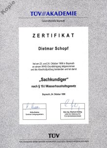Zertifikate