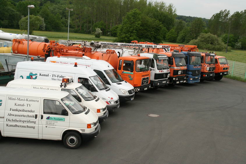 Lineup des Fuhrparks