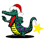 Der Kanaligator wünscht frohe Weihnachten